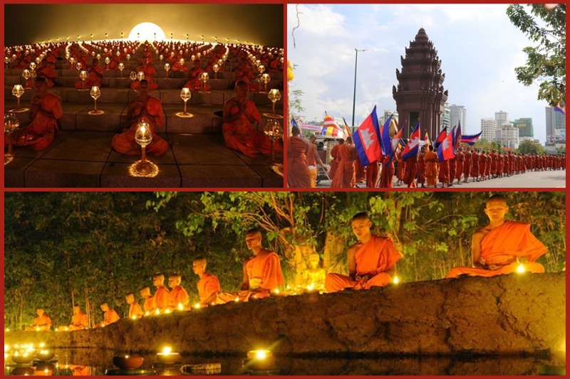 Meak Bochea Festival in Cambodia